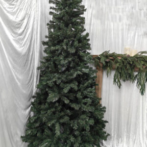 7.5′ dark green pvc pine christmas tree