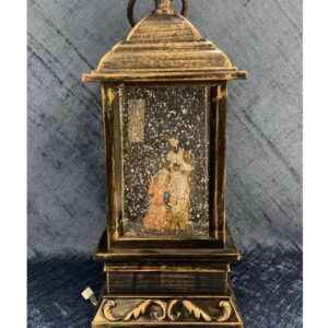 fibre optic train with santa