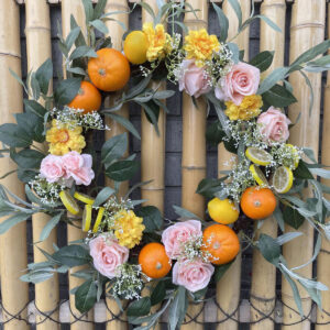 60cm large fruit wreath