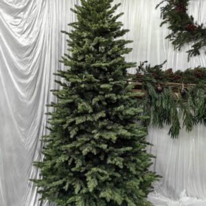 7.5′ real touch mixed juniper pine tree with 1500 led multi function lights & 3913 tips