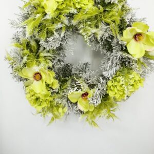 24" grinch colour wreath