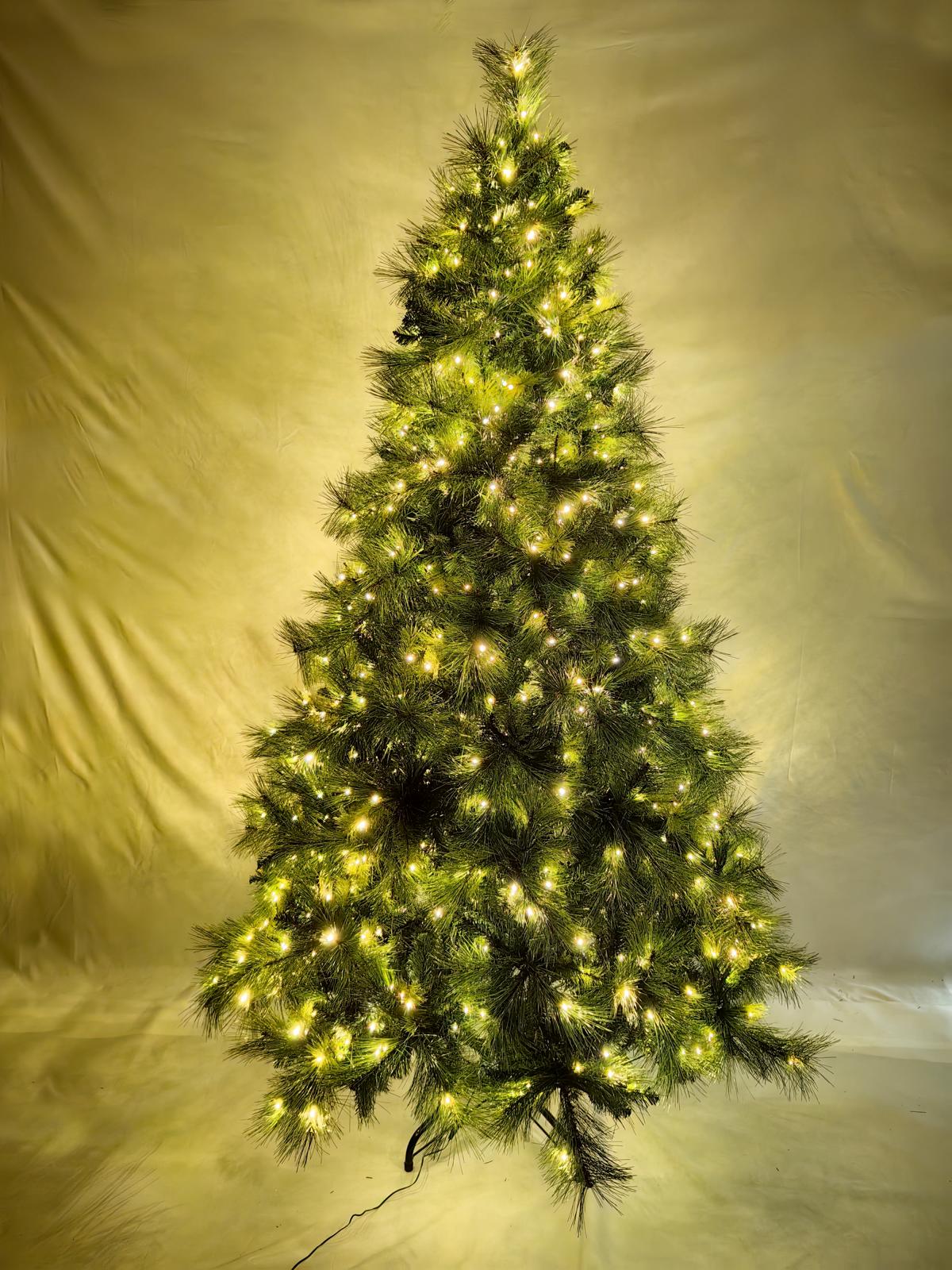 7′ luxury mixed green pine tree x 1700 tips & 700 multi function led lights 7′ luxury mixed green pine tree x 1700 tips & 700 multi function led lights