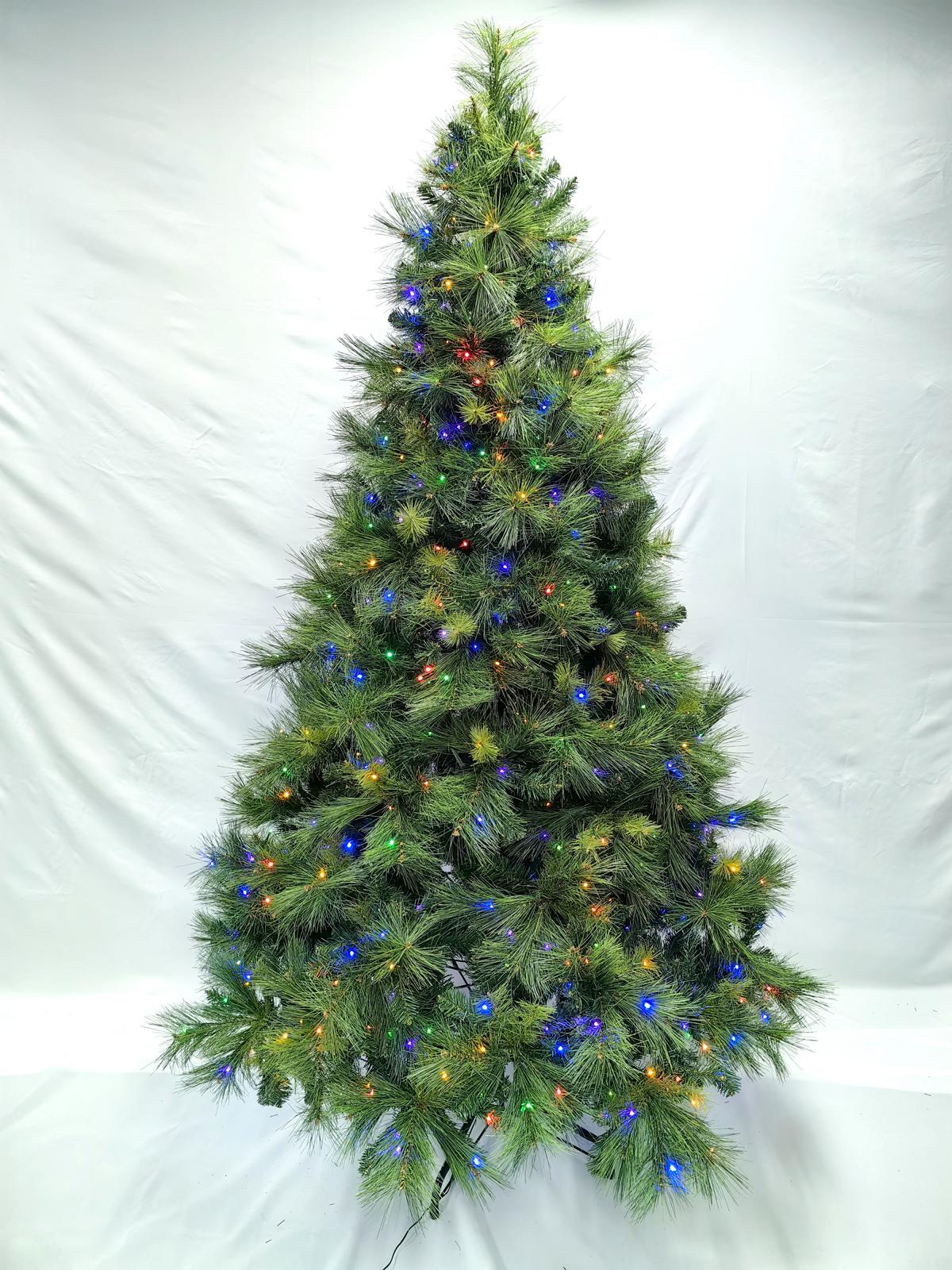 7′ luxury mixed green pine tree x 1700 tips & 700 multi function led lights 7′ luxury mixed green pine tree x 1700 tips & 700 multi function led lights