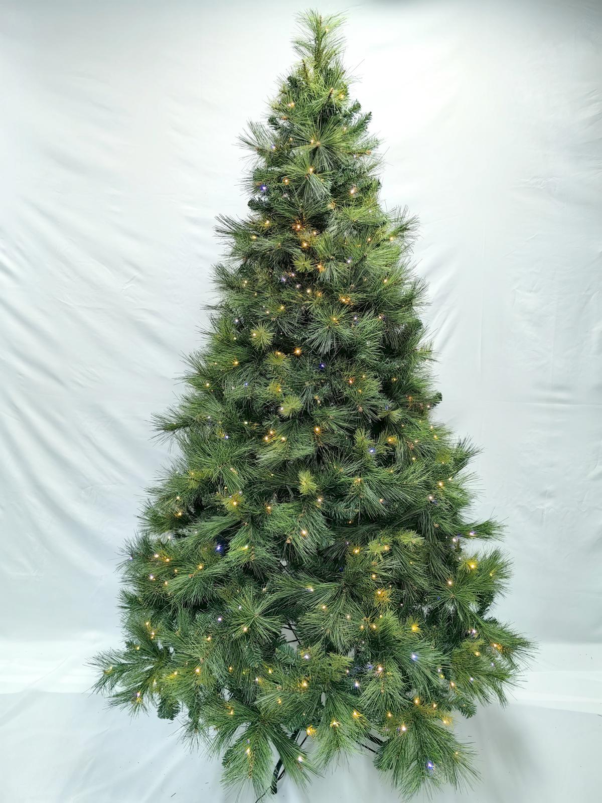 7′ luxury mixed green pine tree x 1700 tips & 700 multi function led lights 7′ luxury mixed green pine tree x 1700 tips & 700 multi function led lights