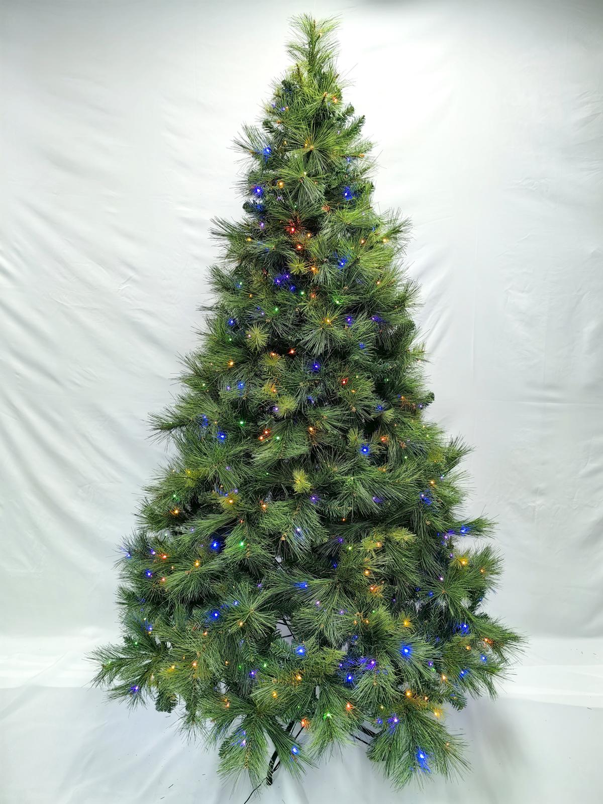 7′ luxury mixed green pine tree x 1700 tips & 700 multi function led lights 7′ luxury mixed green pine tree x 1700 tips & 700 multi function led lights