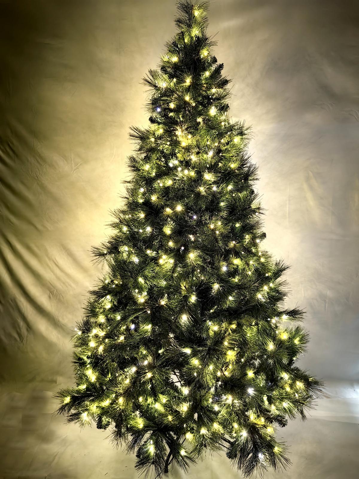 7′ luxury mixed green pine tree x 1700 tips & 700 multi function led lights 7′ luxury mixed green pine tree x 1700 tips & 700 multi function led lights